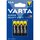 Батарейка VARTA Super Heavy Duty Zink-Carbon AAA BLI 4 (02003101414)
