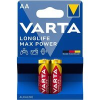 Батарейка VARTA LONGLIFE MAX Power alkaline AA BLI 2 (04706101412)
