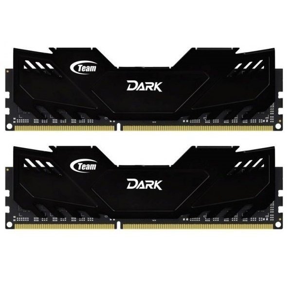 Память для ПК TEAM GROUP 16Gb DDR3 2133MHz Dark Series Black (2x8GB) (TDKED316G2133HC10QDC01) фото 