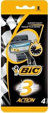 

Бритва без сменных картриджей Bic Action 3 4шт