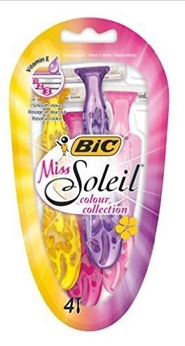 Бритва без сменных картриджей Bic Miss Soleil Colour Collection 4шт фото 