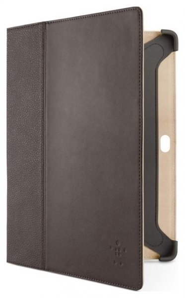 Чохол Galaxy Note 10.1 Belkin Cinema Folio Stand коричневий (F8M456vfC02)фото