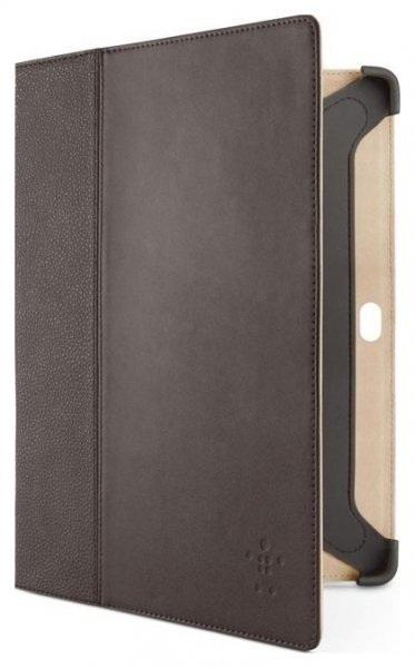 Чохол Galaxy Note 10.1 Belkin Cinema Folio Stand коричневий (F8M456vfC02)фото1