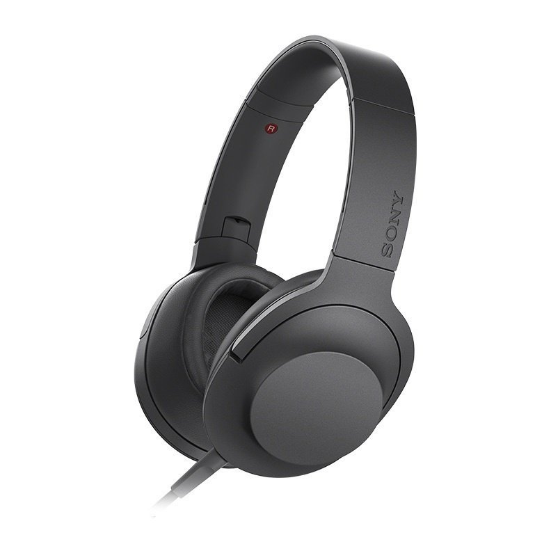  Навушники Sony MDR-100AAP h.ear on Charcoal Black фото