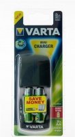 Зарядное устройство VARTA Mini Charger + 2AA 2400 mAh