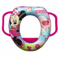 Мягкая накладка на унитаз OKT Minnie розовая (15171)
