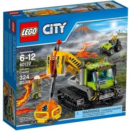 LEGO 60122 City Гусеничний трактор дослідників вулканівфото