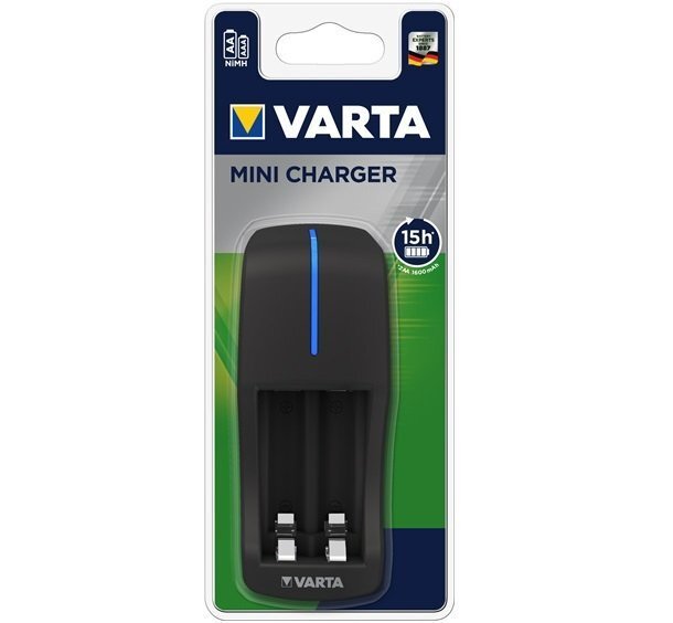 Зарядное устройство VARTA Mini Charger empty, для АА/ААА аккумуляторов (57646101401) фото 