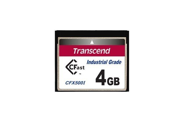 Карта пам&#039;яті TRANSCEND CFast 4GB Industrial 520X (TS4GCFX520I)фото