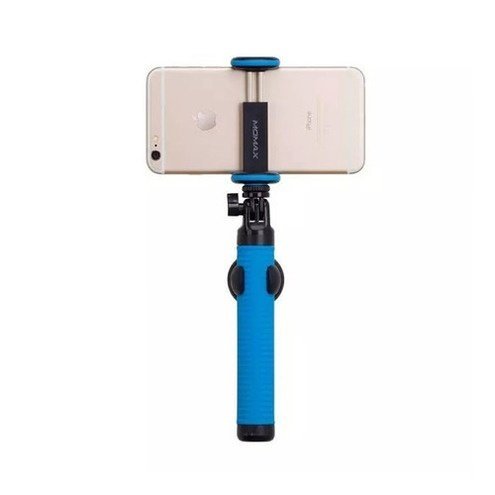 Монопод для смартфона MOMAX Hero Bluetooth Selfie Pod 150cm Blue/Black (KMS8D) фото 