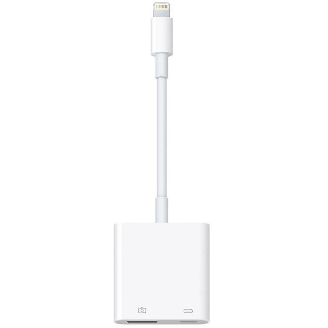 Адаптер Apple Lightning to USB Camera Reader USB 3.0 (MK0W2ZM/A) фото 