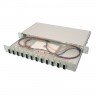 Оптическая панель DIGITUS 19'' 1U, 24xSC duplex, SM, incl. splice cassette, pigtails OS2, adapter