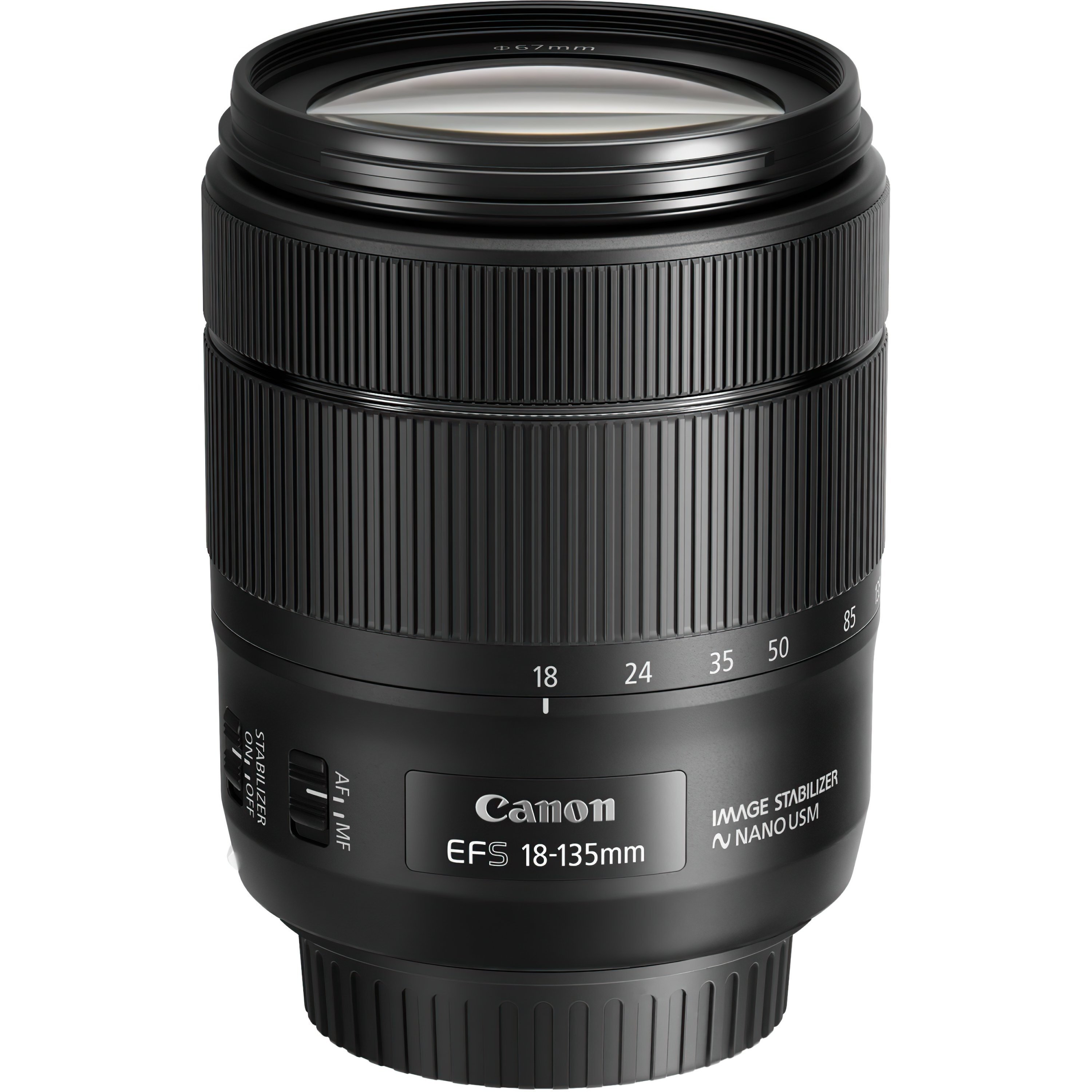 Об'єктив Canon EF-S 18-135 mm f/3.5-5.6 IS Nano USM (1276C005)фото1