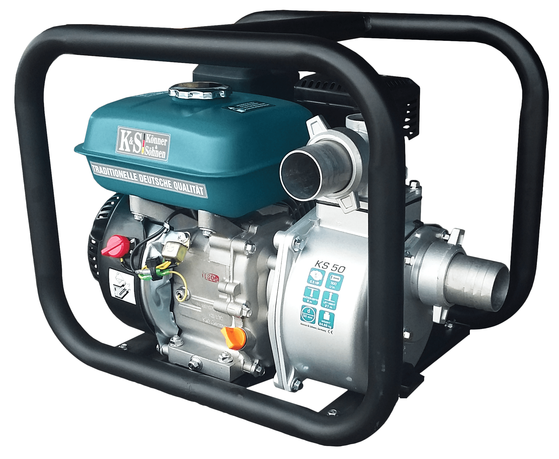 Мотопомпа Konner&Sohnen KS 50фото1