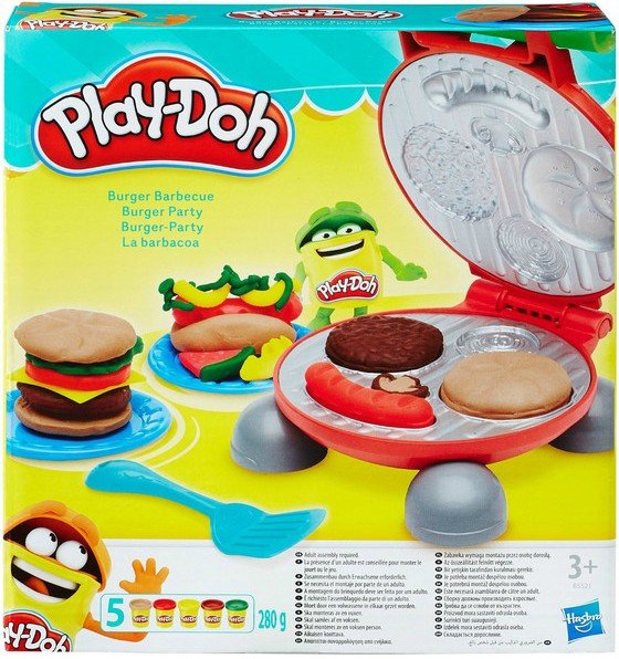 Набор для творчества HASBRO PLAY-DOH Бургер гриль (B5521)