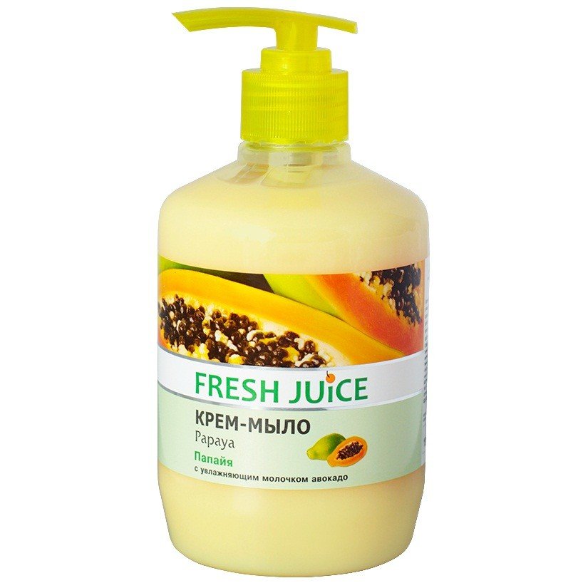 Рідке мило Fresh Juice Папайя з дозатором 460 млфото1
