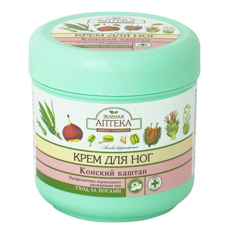 Крем для ног Зеленая аптека Профилактика варикозного расширения вен 300 мл фото 1