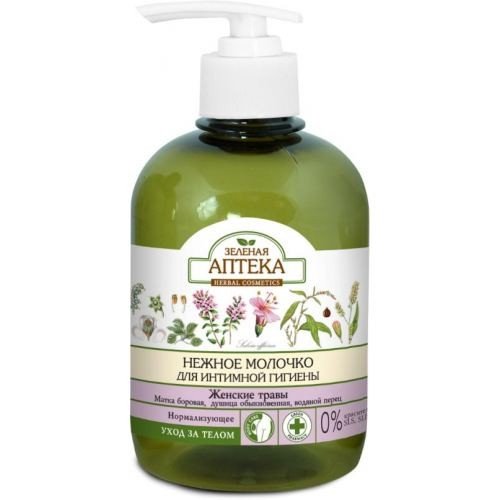 

Молочко для интимной гигиены Green Pharmacy Женские травы 370 мл