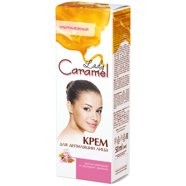 Крем для депиляции лица Caramel 50 мл фото 1