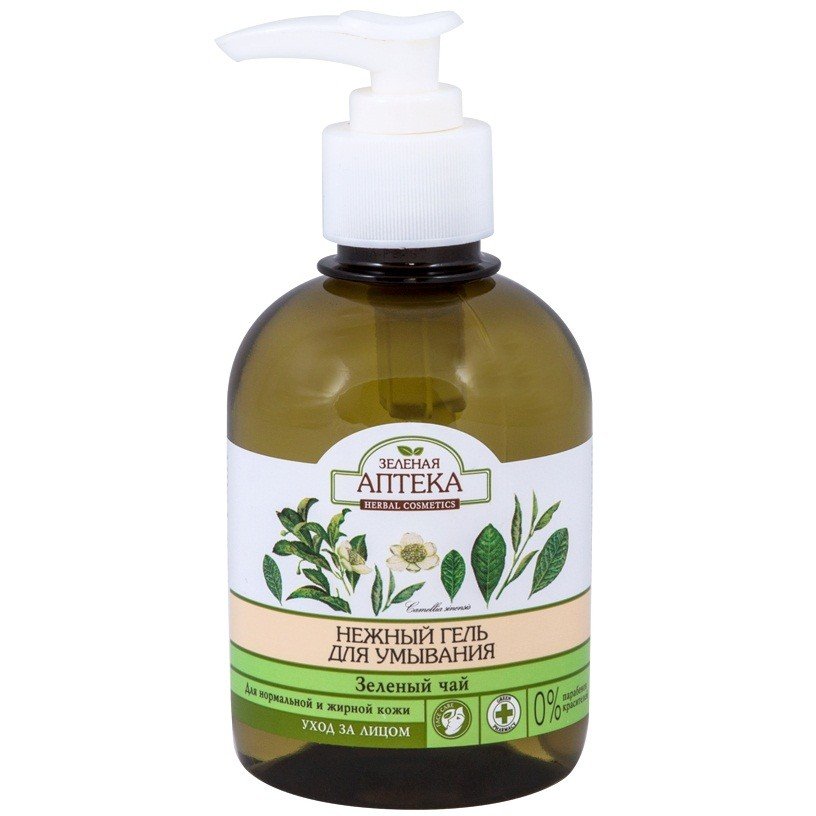 Гель для вмивання Зелена Аптека Зелений чай 270 млфото1