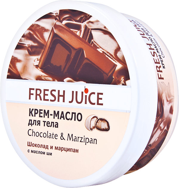 Крем-масло для тела Fresh Juice Chocolate & Marzipan 225 мл фото 1