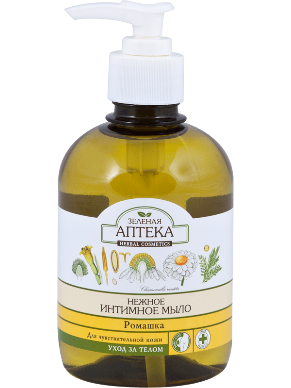 Мыло интимное Green Pharmacy Ромашка 370 мл фото 1