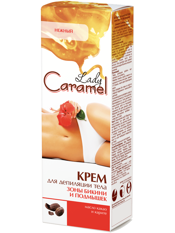 Крем для депиляции Caramel Бикини и подмышки 100 мл фото 1