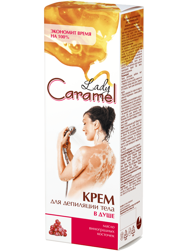 Крем для депиляции Caramel В душе 100 мл фото 1