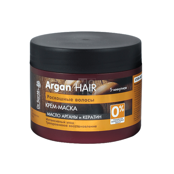 Крем-маска для волосся Dr. Sante Argan Hair 300 млфото1
