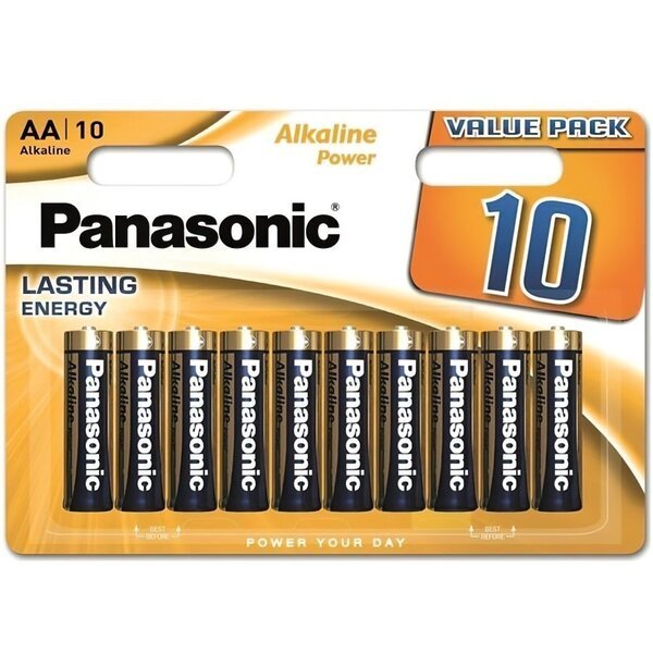 Акція на Батарейка Panasonic Alkaline Power AA BLI 10 (LR6REB/10BW) від MOYO