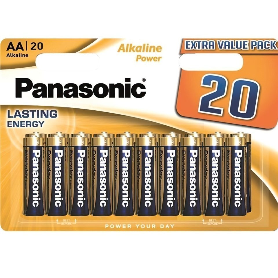 Батарейка Panasonic Alkaline Power AA BLI 20фото