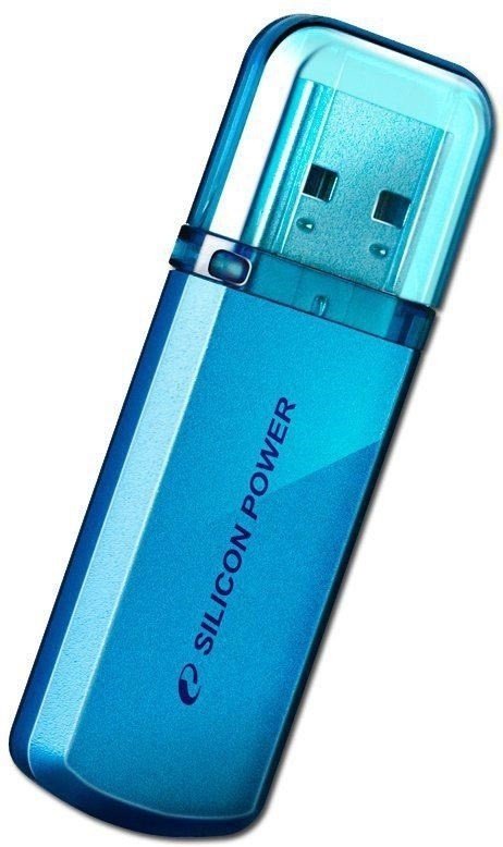  Накопичувач USB 2.0 SILICON POWER Helios 101 8GB Blue (SP008GBUF2101V1B) фото