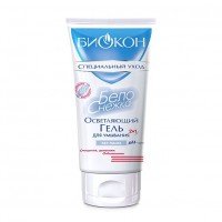 Гель 2в1 для умывания Биокон Белоснежка отбеливающий,160 мл.