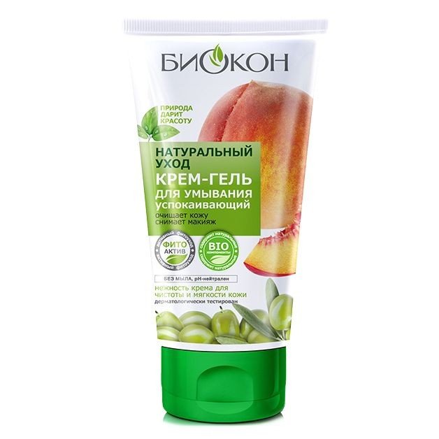 Крем-Гель для умывания Биокон Натуральный уход, 150 мл. фото 1