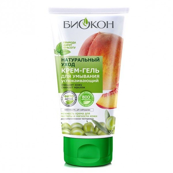 Крем-Гель для умывания Биокон Натуральный уход, 150 мл.