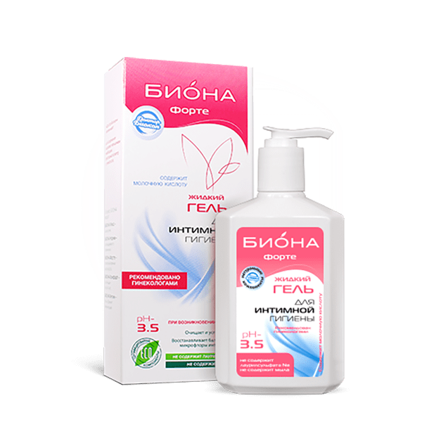 Гель для интимной гигиены Доктор Биокон Биона жидкий - 