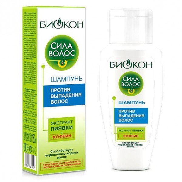 Шампунь Биокон Сила волос против выпадения, 150 мл.