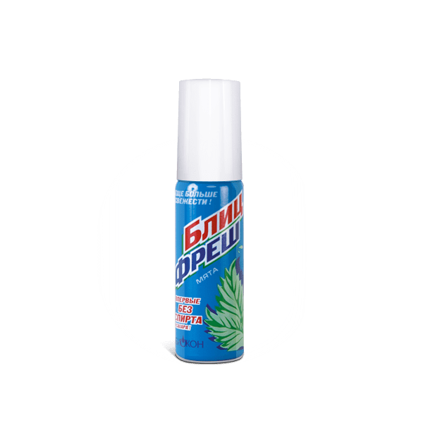 Дезодорант Биокон освежающий полость рта „Блиц-фреш” - мята, 25 мл.