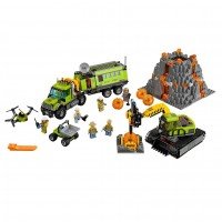 LEGO 60125 City Вулкан: Вертолет для грузовых автомобилей