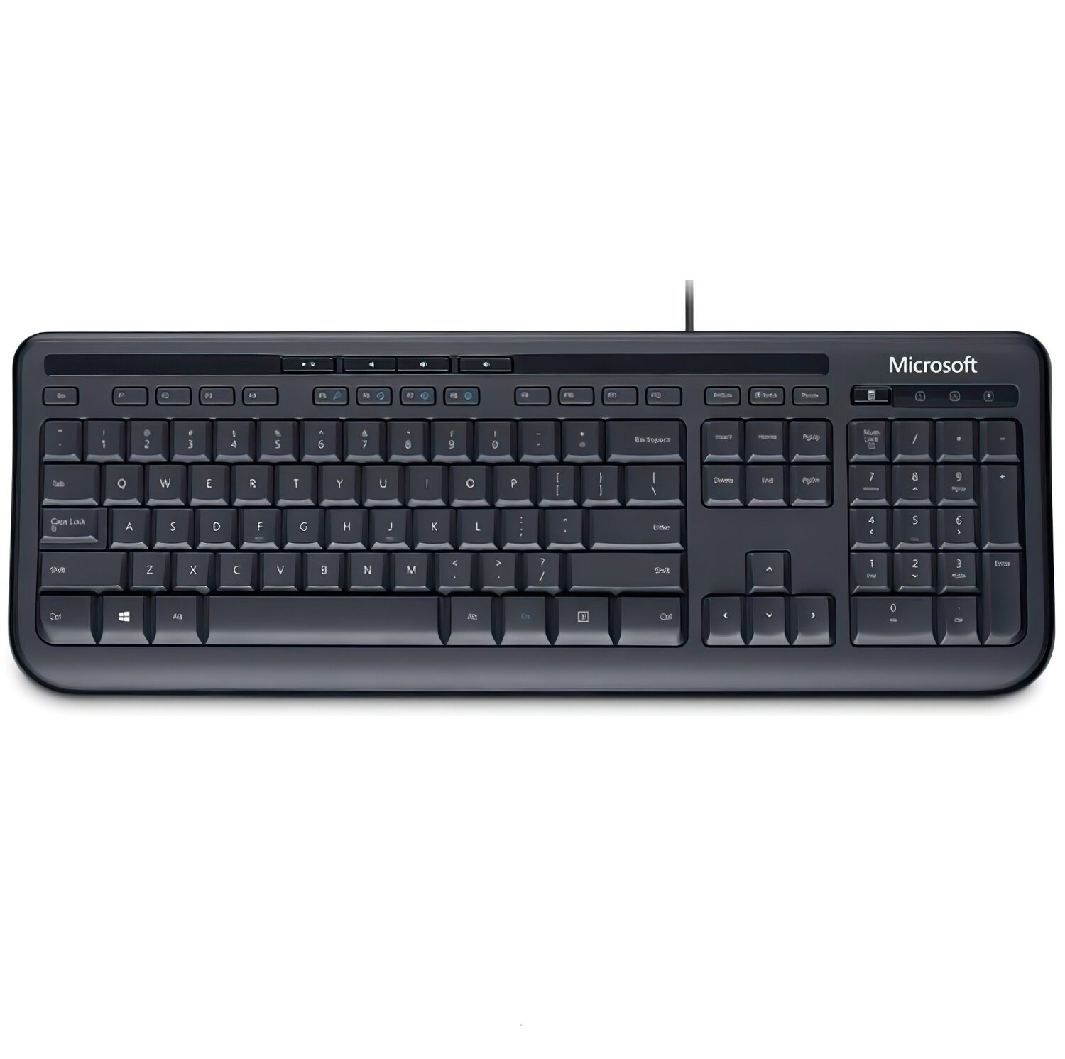 Клавиатура Microsoft Wired 600 Black Ru Ret (ANB-00018) фото 