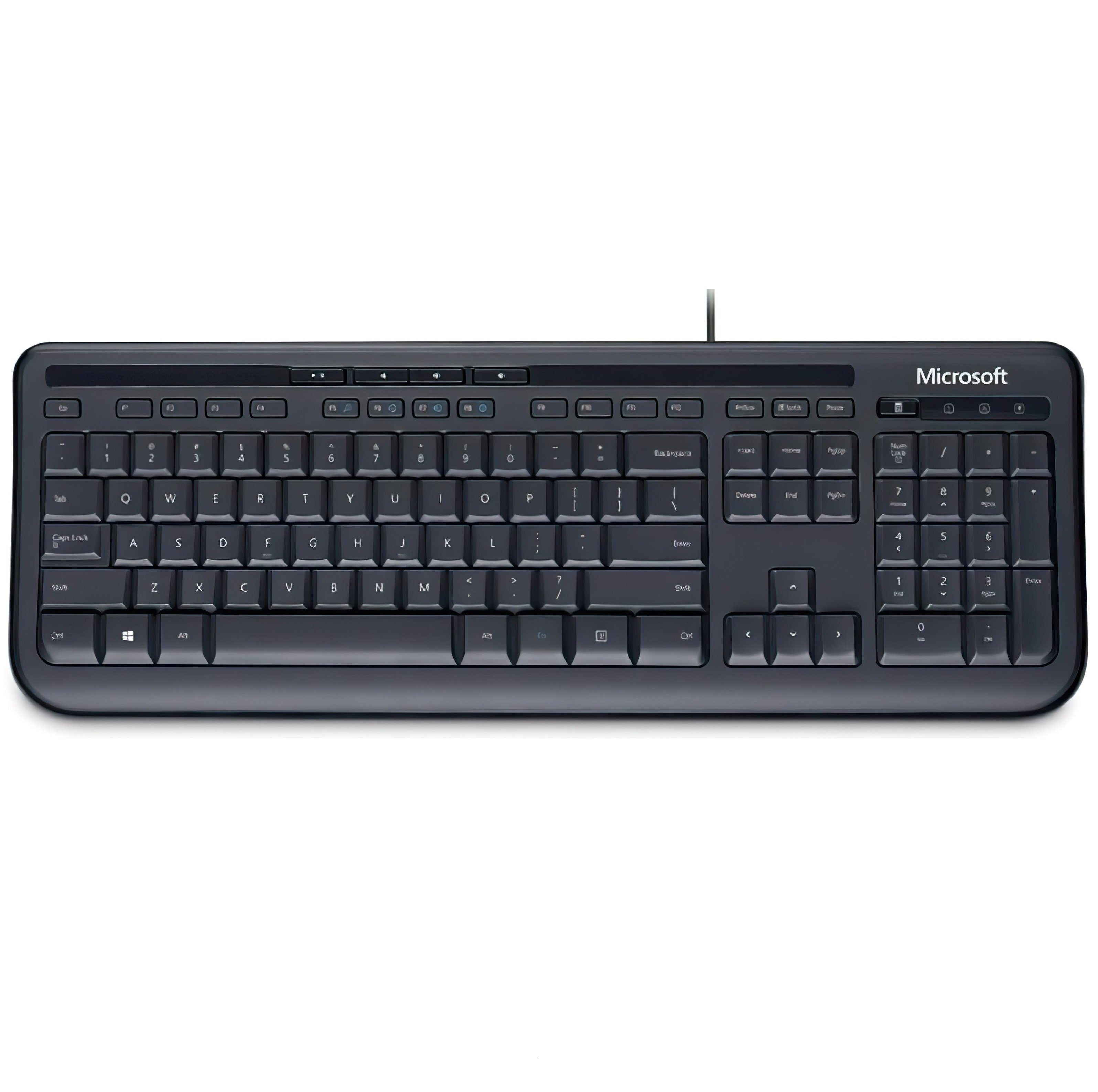Клавиатура Microsoft Wired 600 Black Ru Ret (ANB-00018) фото 1