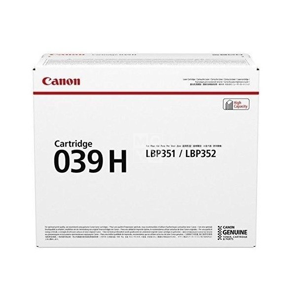 Картридж лазерный Canon 039H LBP351/352 Black, 25000 стр (0288C001) фото 
