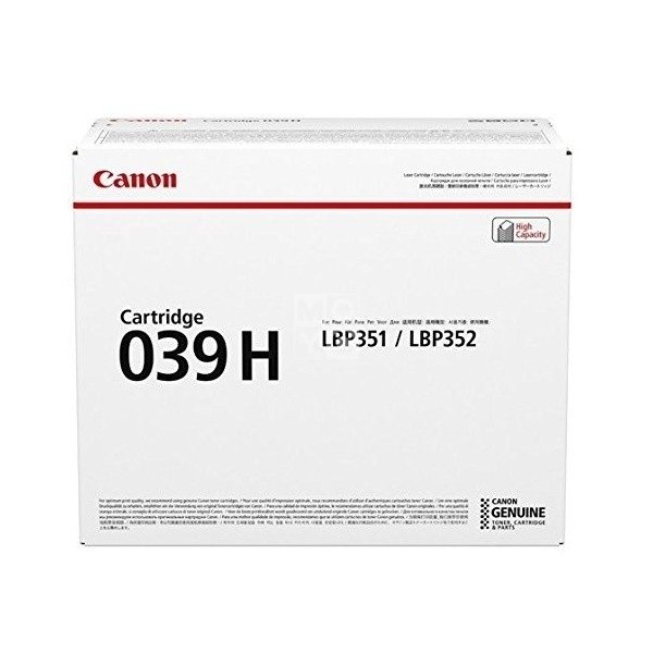Акція на Картридж лазерный Canon 039H LBP351/352 Black, 25000 стр (0288C001) від MOYO