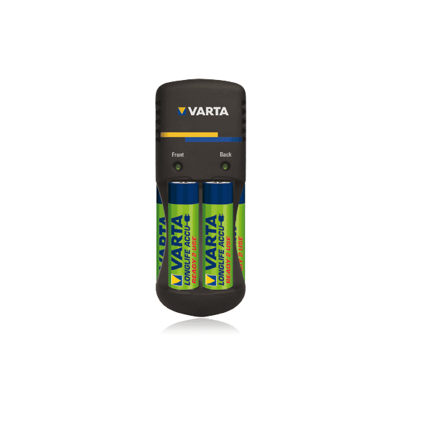 Зарядное устройство VARTA Pocket Charger empty, для АА/ААА аккумуляторов (57642101401) фото 