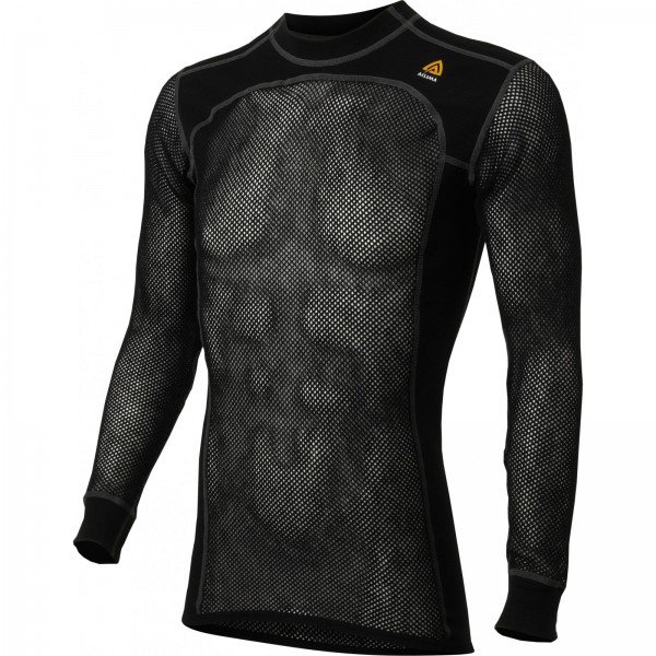

Термокофта мужская Aclima WoolNet 120 Crew Neck Men Jet Black S