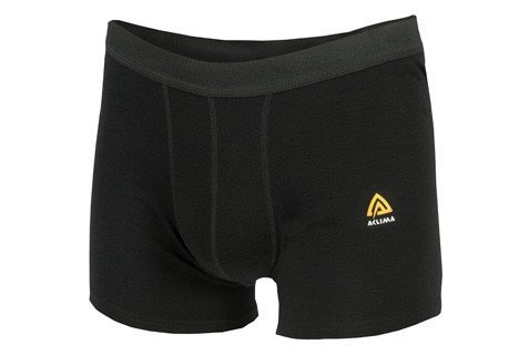 Термотрусы мужские Aclima WarmWool 200 Boxer Jet Black XL фото 