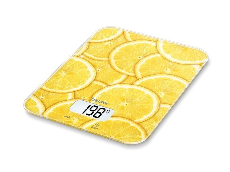 Кухонные весы BEURER KS 19 lemon фото 