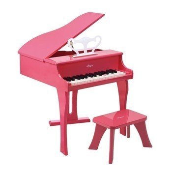 Розовое фортепиано Hape со стульчиком (E0319) фото 