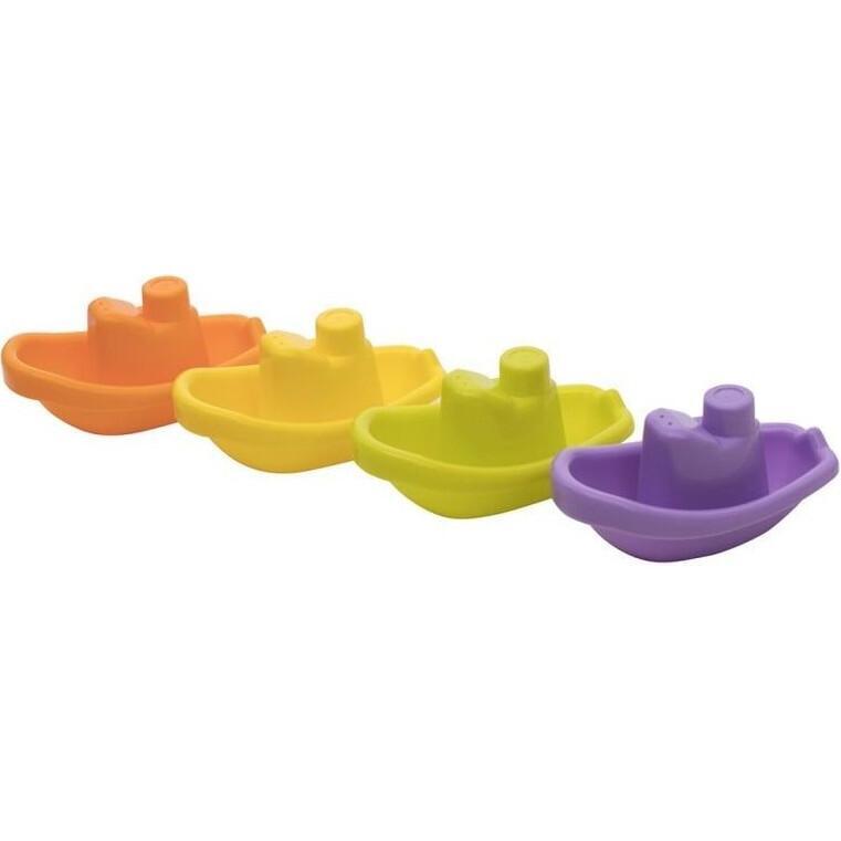 Набір іграшок для купання Baby Team Човники 4 шт (8854)фото1