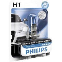 Лампа галогенова Philips H1 Cristal Vision (12258CVB1)